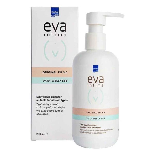 INTERMED Eva Intima Original-Καθημερινός Καθαρισμός Της Ευαίσθητης Περιοχής Για Όλους Τους Τύπους Δέρματος