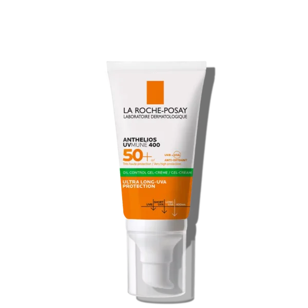 LA ROCHE POSAY Anthelios Uvmune  400 Oil Control Gel Cream SPF50-Αντηλιακή Κρέμα Προσώπου Για Ματ Αποτέλεσμα 50ML