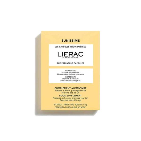 LIERAC Sunissime The Preparing Capsules - 30caps