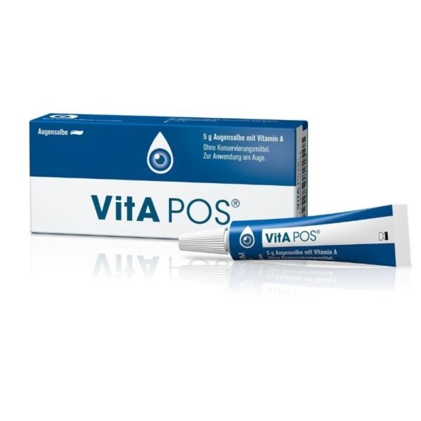 PHARMEX Vita-Pos Eye Ointment-Οφθαλμική Αλοιφή Με Βιταμίνη Α 5gr