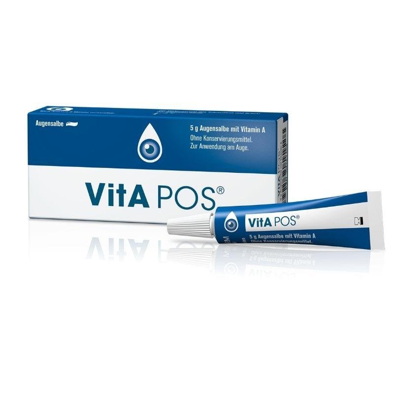 eye-ointment-vitamin-a-vita-pos-5gr PHARMEX Vita-Pos Eye Ointment-Οφθαλμική Αλοιφή Με Βιταμίνη Α 5gr - Image 1