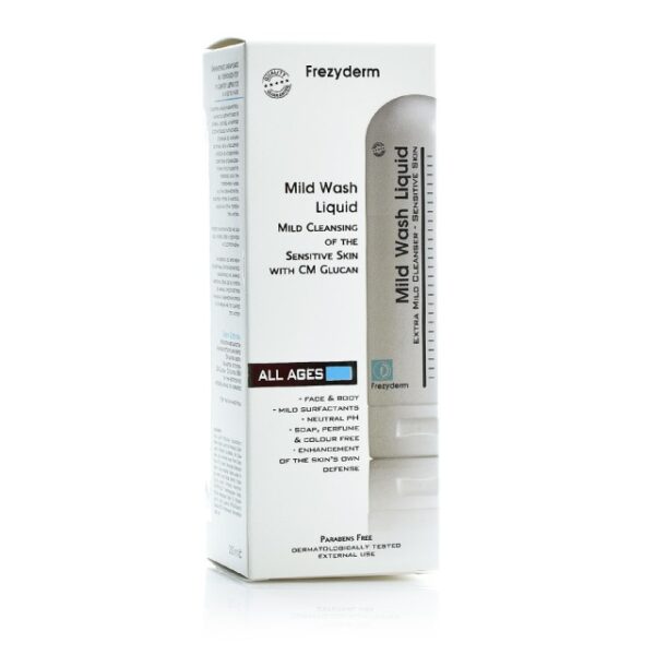 FREZYDERM Mild Wash Liquid-Απαλό Καθαριστικό
