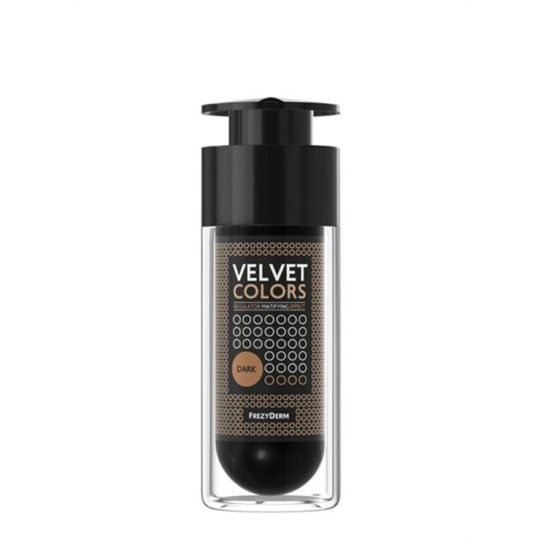 FREZYDERM  Velvet Colors Dark-Ματ Αποτέλεσμα