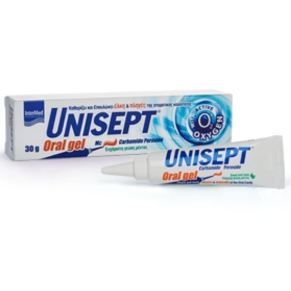 INTERMED Unisept Oral Gel-Γέλη Με Πολλαπλή Και Μακράς Διάρκειας Δράση 30gr