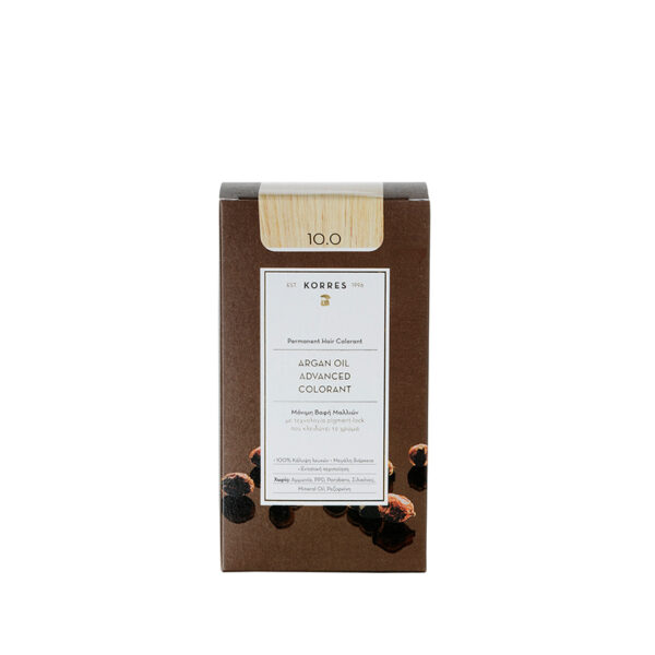 KORRES Argan Oil Advanced Colorant 10.0 Ξανθό Πλατίνας