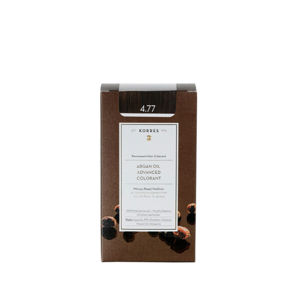 KORRES Argan Oil Advanced Colorant 4.77 Σκούρο Σοκολατί