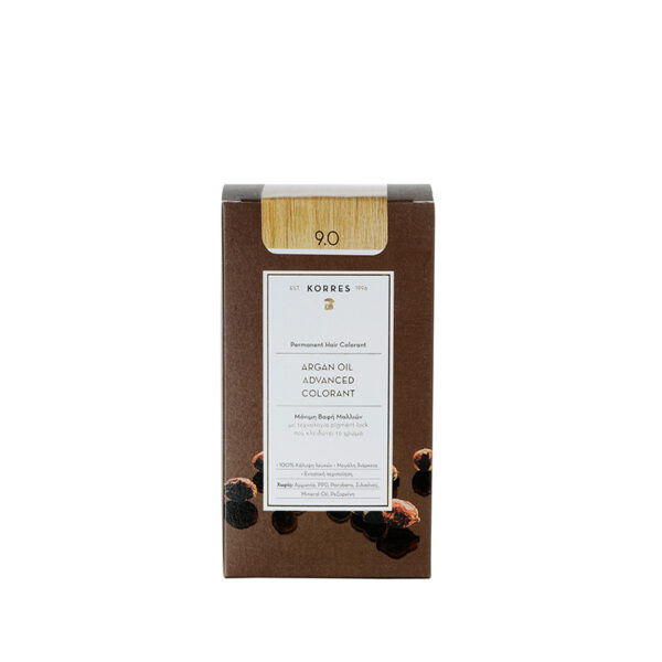 KORRES Argan Oil Advanced Colorant 9.0 Πολύ Aνοιχτό Ξανθό