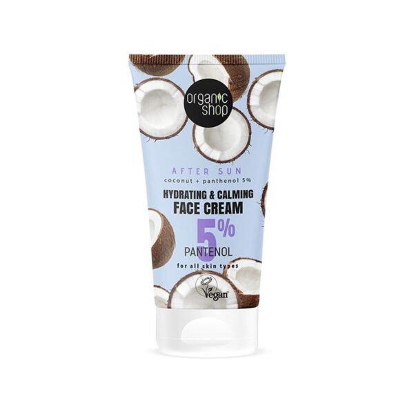 NATURA SIBERICA Organic Shop After Sun - Ενυδατική & Καταπραϋντική Κρέμα Προσώπου για Μετά τον Ήλιο 50ML