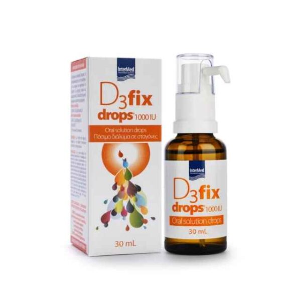 UNI-PHARMA D3 Fix Drops 1000IU 30ml