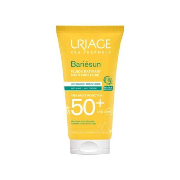 URIAGE  Bariesun Mat Fluide SPF50+ Αντιηλιακό Προσώπου για Ματ Αποτέλεσμα 50 ML