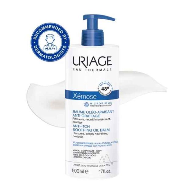 URIAGE Xemose Anti-itch Soothing Oil Balm - Βάλσαμο Κατά του Κνησμού 500ML