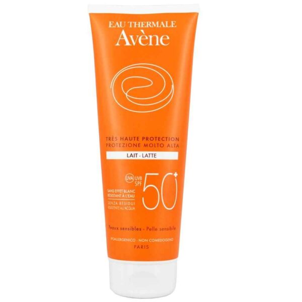 AVENE Avene Lait SPF50+ Αντηλιακό Γαλάκτωμα Προσώπου & Σώματος 250ML