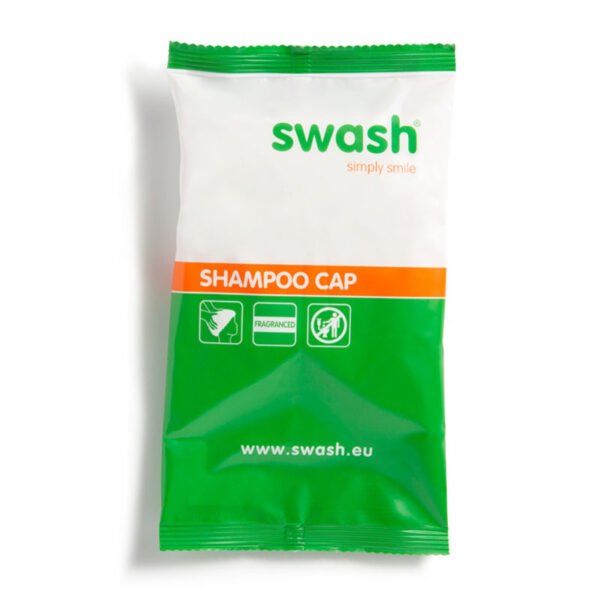 SWASH Shampoo Cap-Σκουφάκι Λουσίματος Ασθενών/Έτοιμο Μπάνιο-1τμχ
