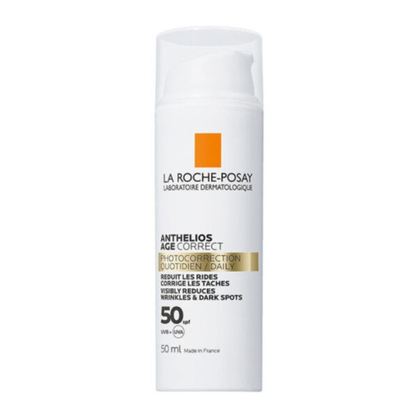 LA ROCHE POSAY Anthelios Age Correct Photocorrection Daily Light Cream-Αντηλιακή Αντιγηραντική Κρέμα Προσώπου SPF50 50ML