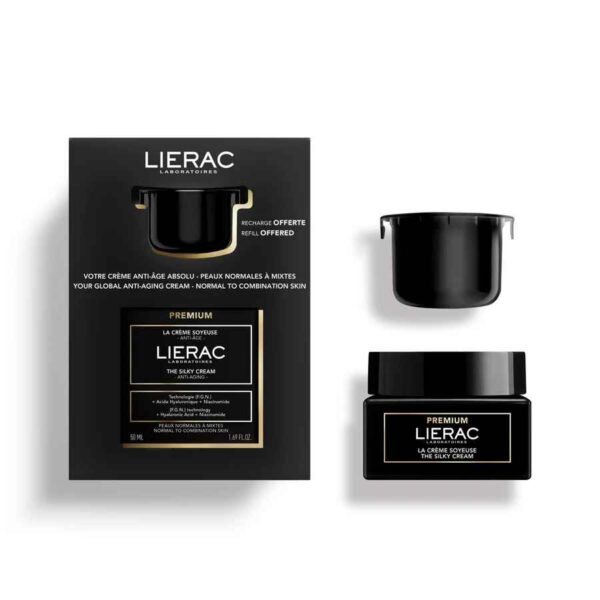LIERAC Premium Σετ Premium Crème Soyeuse + Δωρεάν Ανταλλακτικό