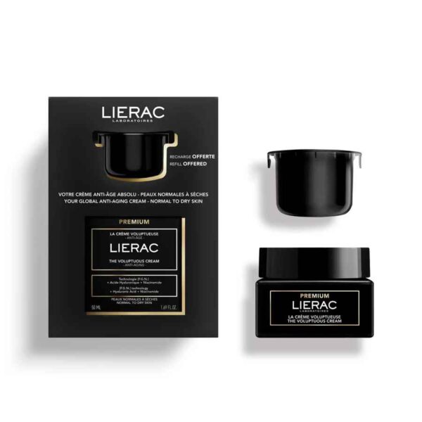 LIERAC Premium Σετ Premium Crème Voluptueuse + Δωρεάν Ανταλλακτικό