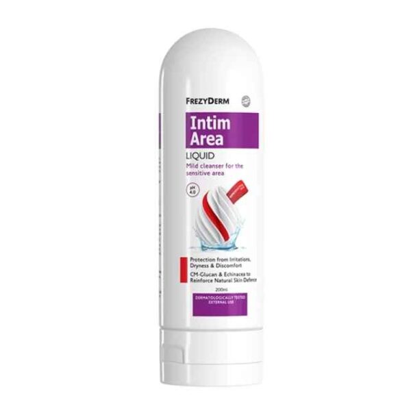 FREZYDERM Intim Area Liquid-Καθαριστικό Ευαίσθητης Περιοχής PH 4.0 200ML