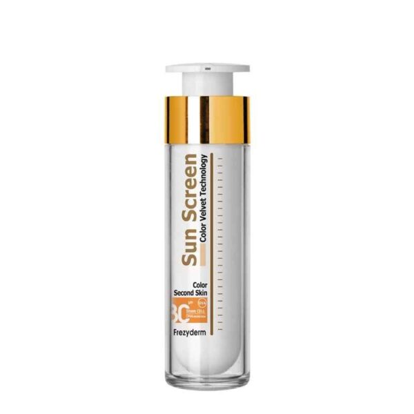 FREZYDERM Sun Screen Color Velvet Face SPF30-Έγχρωμο Αντηλιακό Προσώπου 50ML