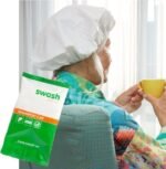 SWASH Shampoo Cap-Σκουφάκι Λουσίματος Ασθενών/Έτοιμο Μπάνιο-1τμχ - Image 2