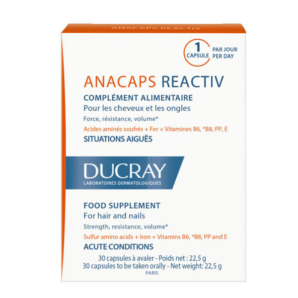 DUCRAY Anacaps Reactiv 30Caps