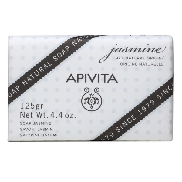 4777f029cb27b4d8cbd0d9f0dfdfb713.jpg APIVITA Natural Soap Jasmine 125 gr - Image 1