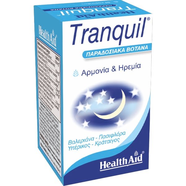 5019781015207_1_0 HEALTH AID Tranquil για Αρμονία & Ηρεμία, 30caps - Image 1