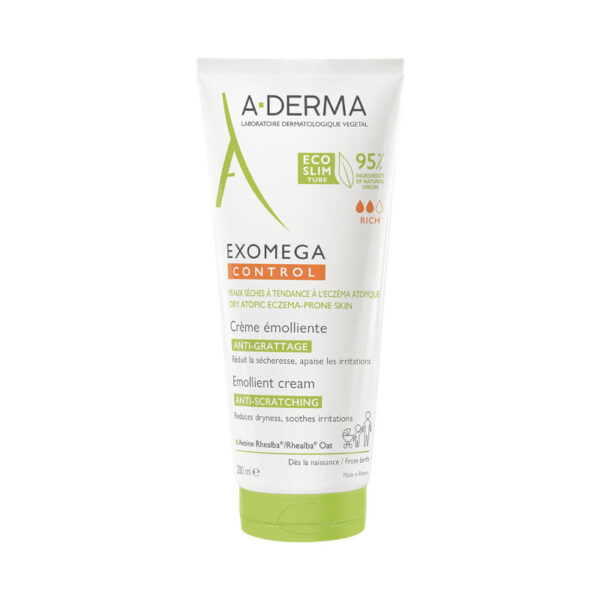 ADERMA Exomega Control Creme Emolliente Anti-Scratching 200ml