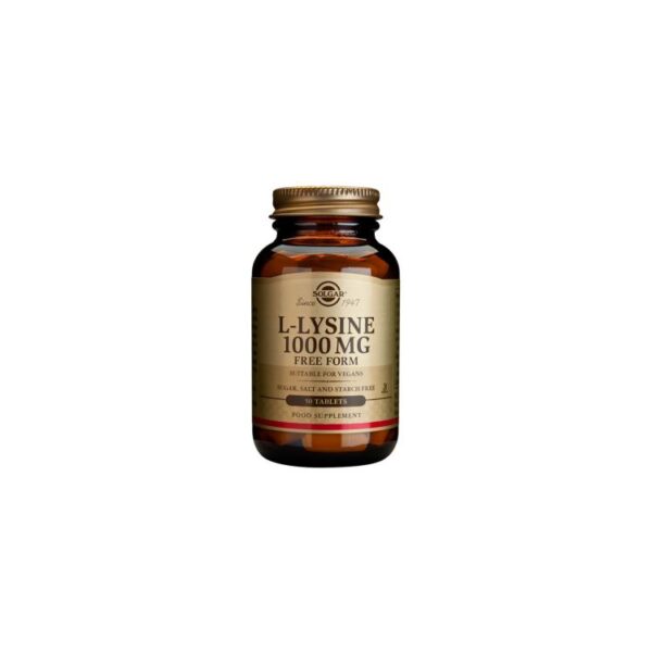 SOLGAR L-Lysine 1000MG 50Tabs