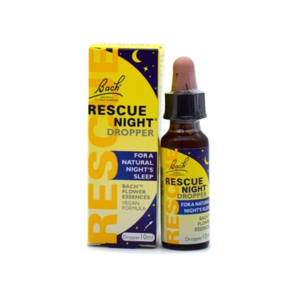 POWER HEALTH Dr. Bach Rescue Night Dropper-Φυσικό Βοήθημα Σταγόνες Για Την Αϋπνία 10ML