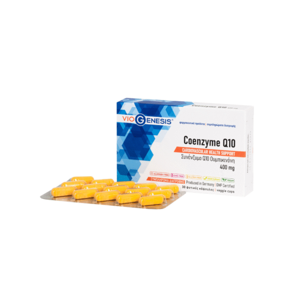 VIOGENESIS Coenzyme Q10 400 mg 30 Caps