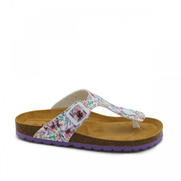 LEVEL Anatomic Ανατομικό Γυναικείο Σανδάλι Με Λουλούδια Μοd 1171 No 38