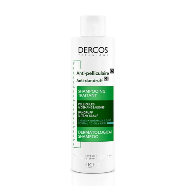 VICHY Dercos Anti-Dandruff DS Σαμπουάν Κατά Της Ξηροδερμίας, Της Πιτυρίδας Και Του Κνησμού Για Κανονικά - Λιπαρά Μαλλιά 200ML