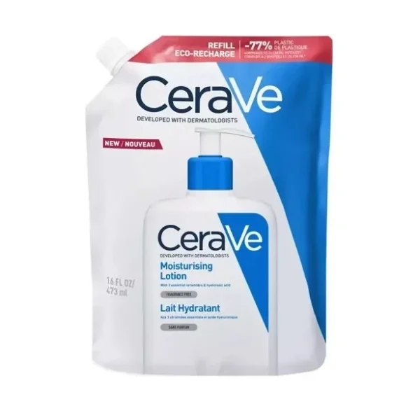 CERAVE Moisturising Lotion Refill-Ενυδατικό Γαλάκτωμα Προσώπου Και Σώματος 473ML