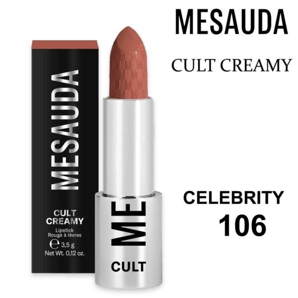 MESAUDA Milano Cult Creamy Lipstick 106 Celebrity 3,5GR