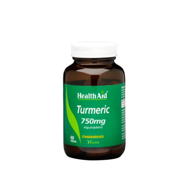HEALTH AID Turmeric 750mg 60 Tabs