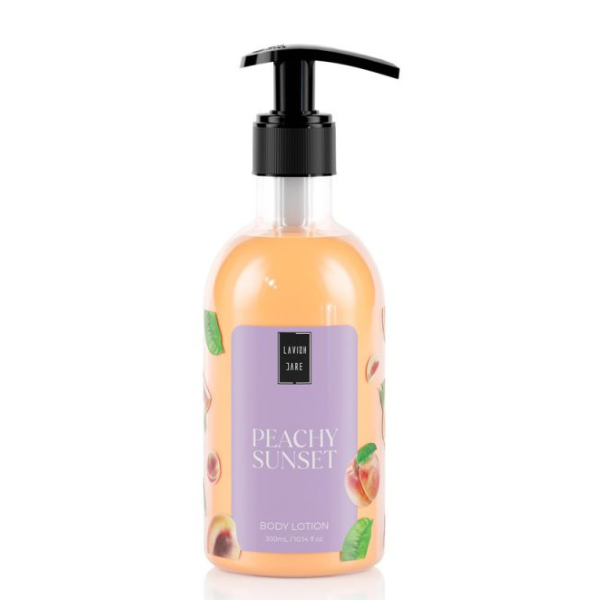 5200410662576 LAVISH CARE Hand And Body Lotion Peacy Sunset 300ML - Image 1