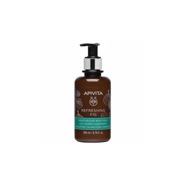 APIVITA Refreshing Fig Body Milk-Ενυδατικό Γαλάκτωμα Σώματος Με Σύκο Και Αίθερια Έλαια 200ML