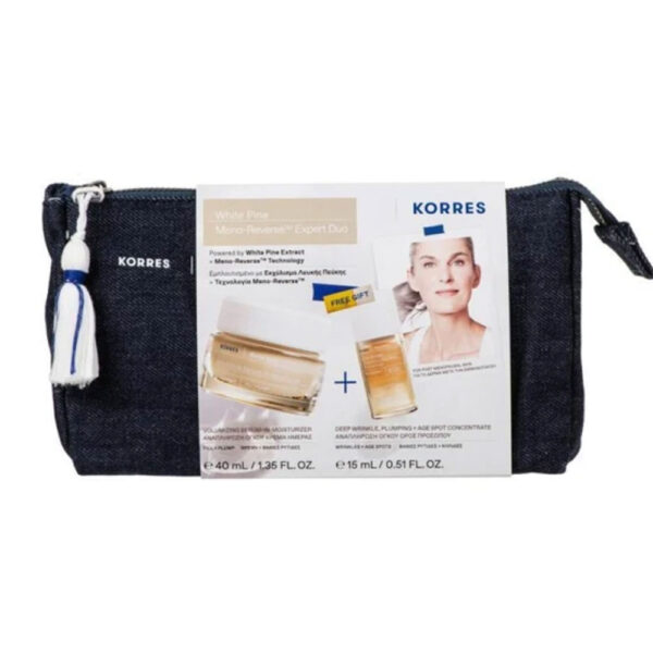 KORRES Set Λευκή Πεύκη Aναπλήρωση Όγκου Kρέμα Hμέρας 40ML + ΔΩΡΟ Aναπλήρωση Όγκου Oρός Προσώπου 15ML
