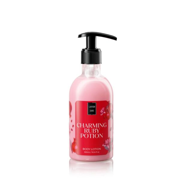 LAVISH CARE Hand And Body Lotion Charming Ruby Potiob 300ΜL