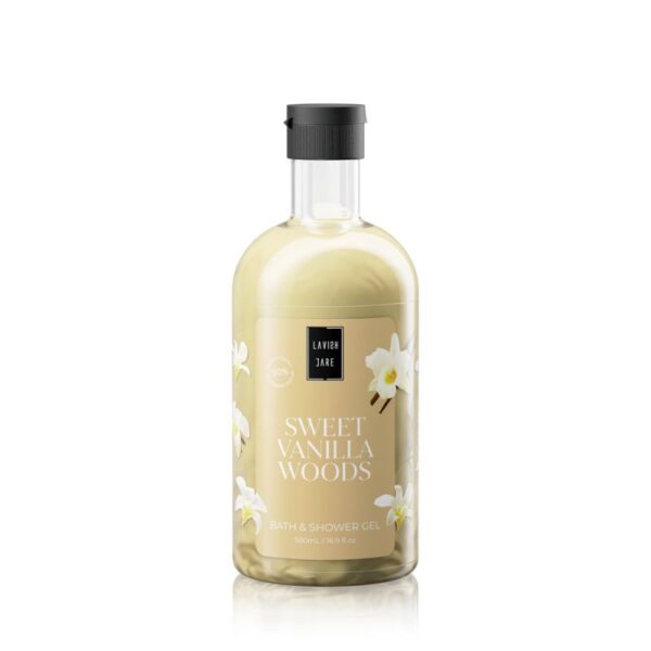 LAVISH CARE Shower Gel Sweet Vanilla Woods 500ML