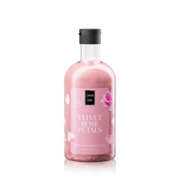 LAVISH CARE Shower Gel Velvet Rose Petals 500ML