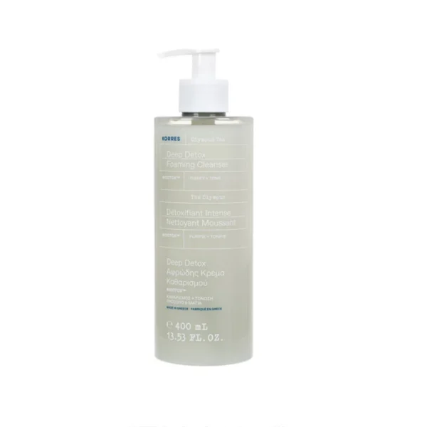 KORRES Olympus Tea Deep Detox-Αφρώδης Κρέμα Καθαρισμού 400ML