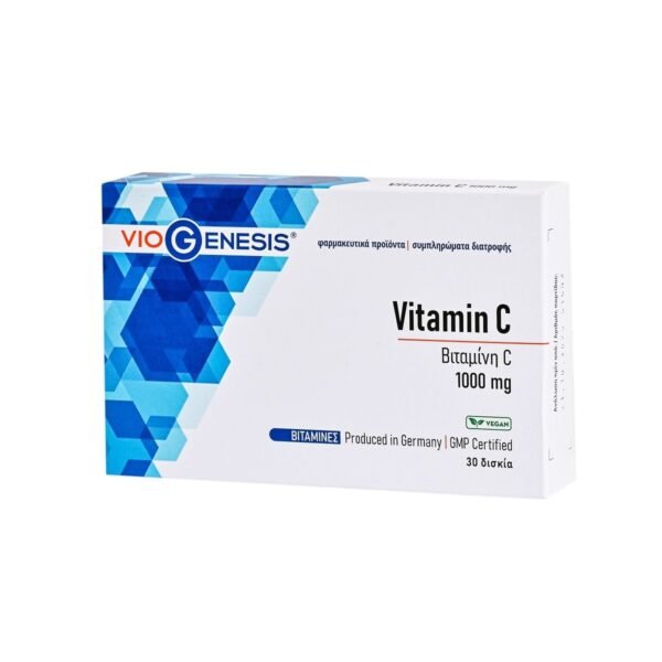 VIOGENESIS  Vitamin C 1000 mg 30 Tabs