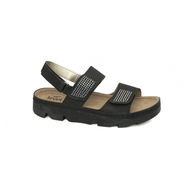 LEVEL Anatomic Γυναικείο Πέδιλο Velcro Kαι Στράς MOd 2121 No37