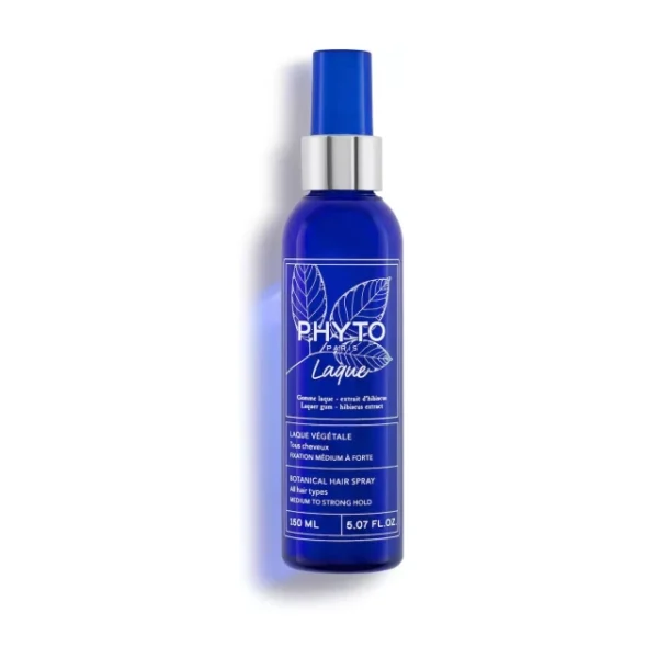 PHYTO Laque Botanical Hair Spray Medium to Strong Hold, Φυτικό Σπρέι Μαλλιών για Ισχυρό Κράτημα 150ml