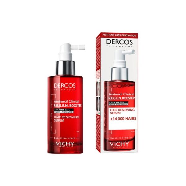 VICHY Dercos Aminexil Clinical R.E.G.E.N Booster για Τριχόπτωση 90ML