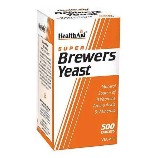 HEALTH AID Brewers Yeast 500tabs