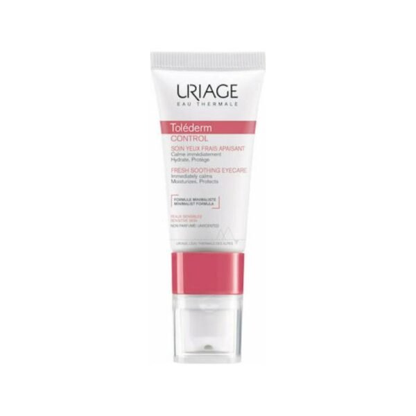 URIAGE Tolederm Control Fresh Soothing Eyecare-Ενυδατική Και Καταπραϋντική Κρέμα Ματιών 15ML