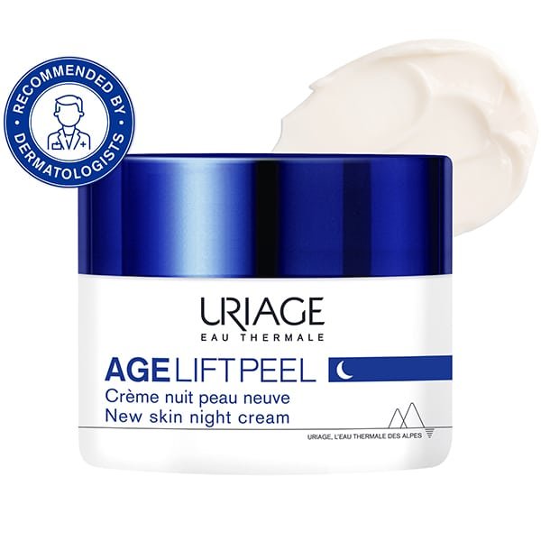 3661434009235 URIAGE Age Lift Peel-Κρέμα Προσώπου Νυκτός Με Υαλουρονικό Οξύ Για Αντιγήρανση Και Ατέλειες 50ML - Image 1