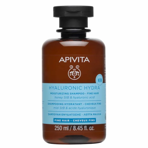 APIVITA Hyaluronic Hydra Σαμπουάν Ενυδάτωσης για Λεπτά Μαλλιά 250ml
